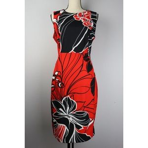 *SOLD* NEW Calvin Klein Sheath Dress Floral